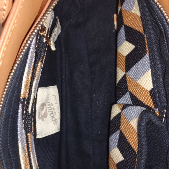 Spartina 449 Leather & Linen Bag - Picture 11 of 12